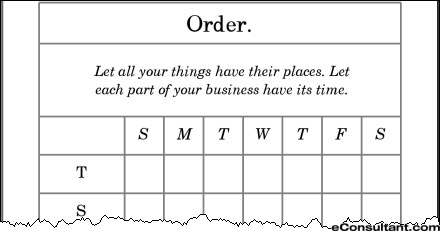 Virtue Chart