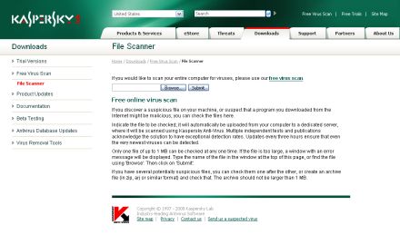 Virus Scanner Free