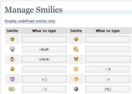 smileys on facebook. Also known as xmas smileys,