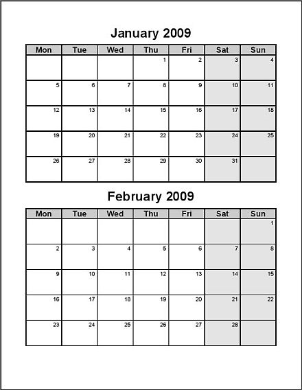 print-2009-calendar-six-pages-bi-monthly-ask-the-econsultant