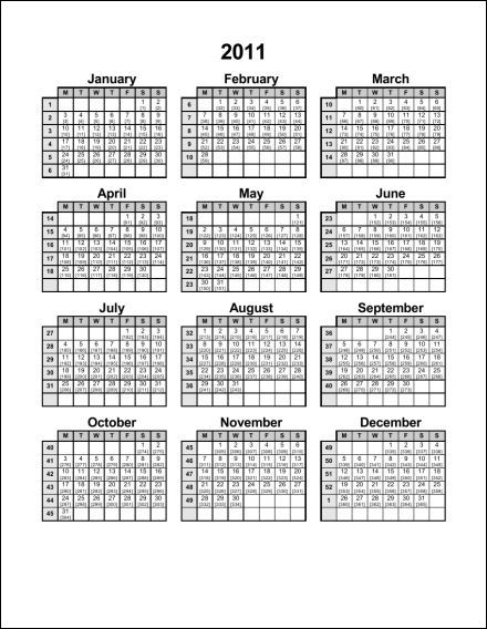 2011 calendar with week numbers uk 2011 calendar with week numbers uk