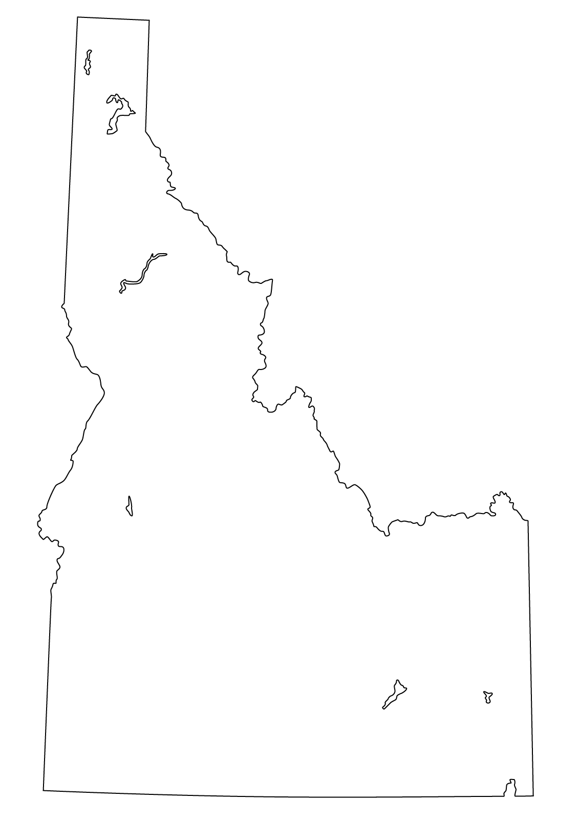 Graphics : US States Outline Maps : Ask the eConsultant